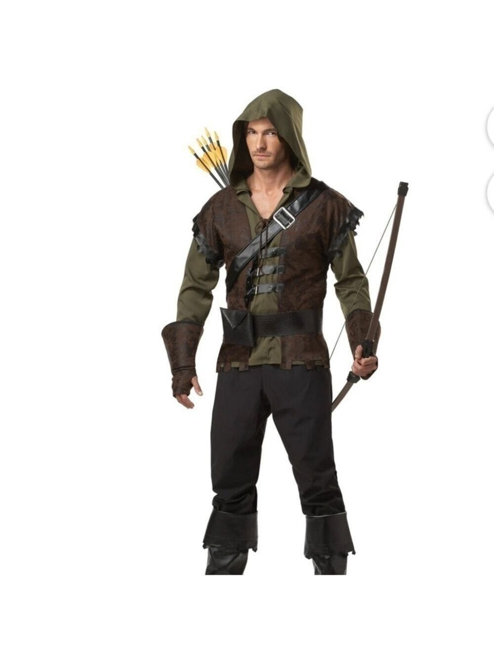 Robin Hood Men Halloween Costume Size Medium 40-42 Brand New